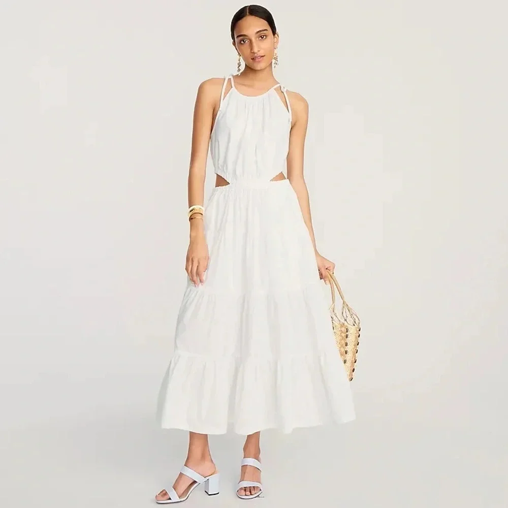 J. Crew Harbor Side-cutout Dress